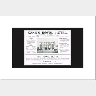 Advert Kane's Royal Hotel N Ireland 1902 Posters and Art